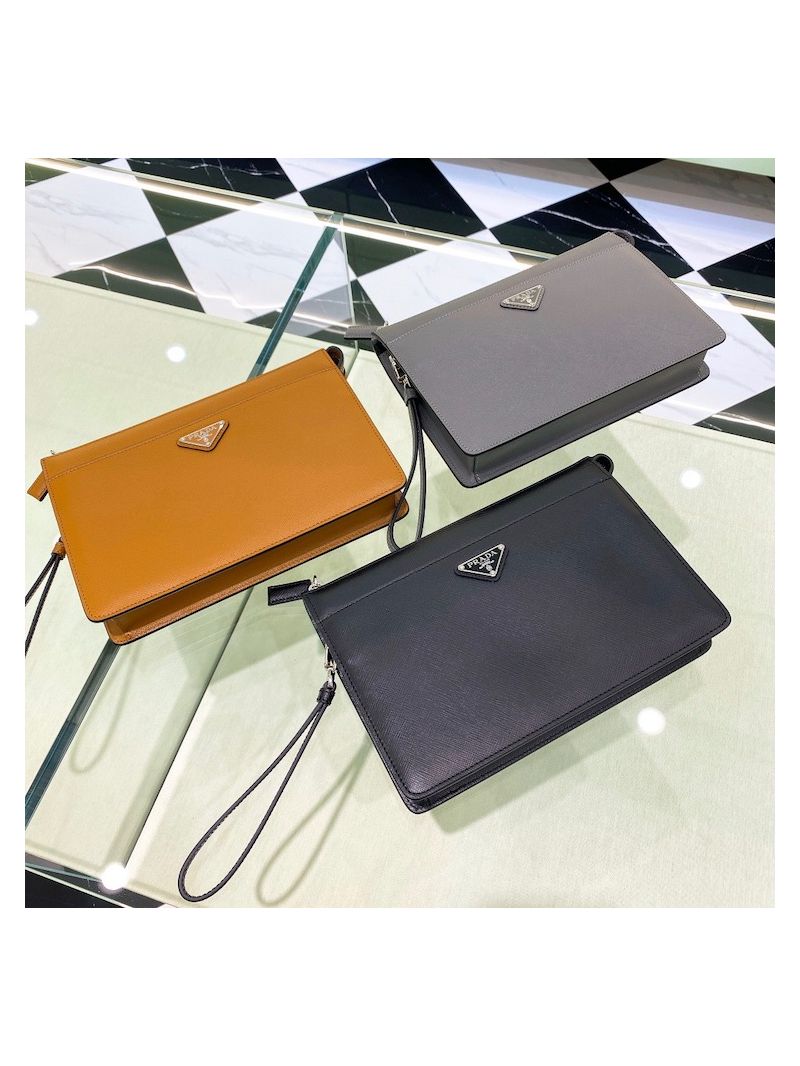 Prada Saffiano Leather Pouch 2VF032