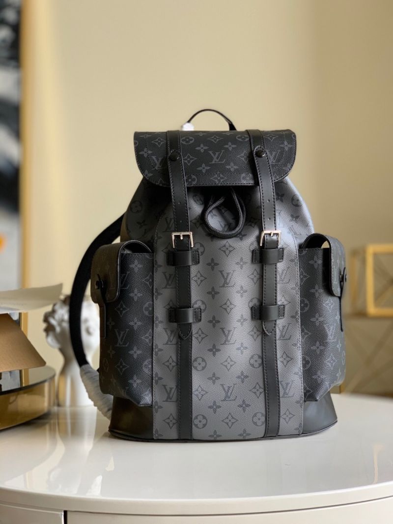 Louis Vuitton LV Christopher Backpack PM M45419 Monogram Eclipse Reverse