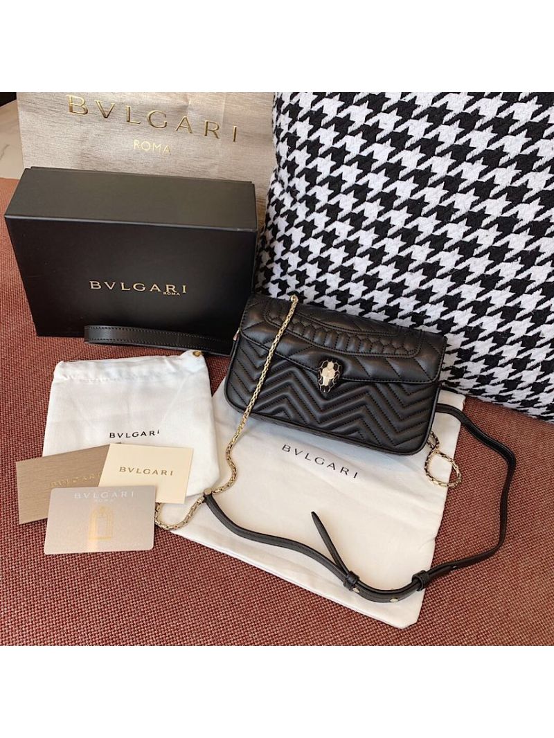 Bvlgari Serpenti Forever Belt Bag 287853 Black