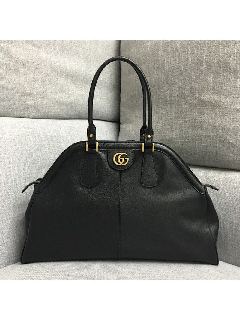 Gucci RE(BELLE) Large Top Handle Bag 515937 Black