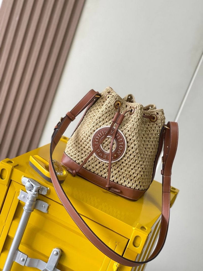 Louis Vuitton LV By The Pool Noé BB M24722 Raffia Natural Tan