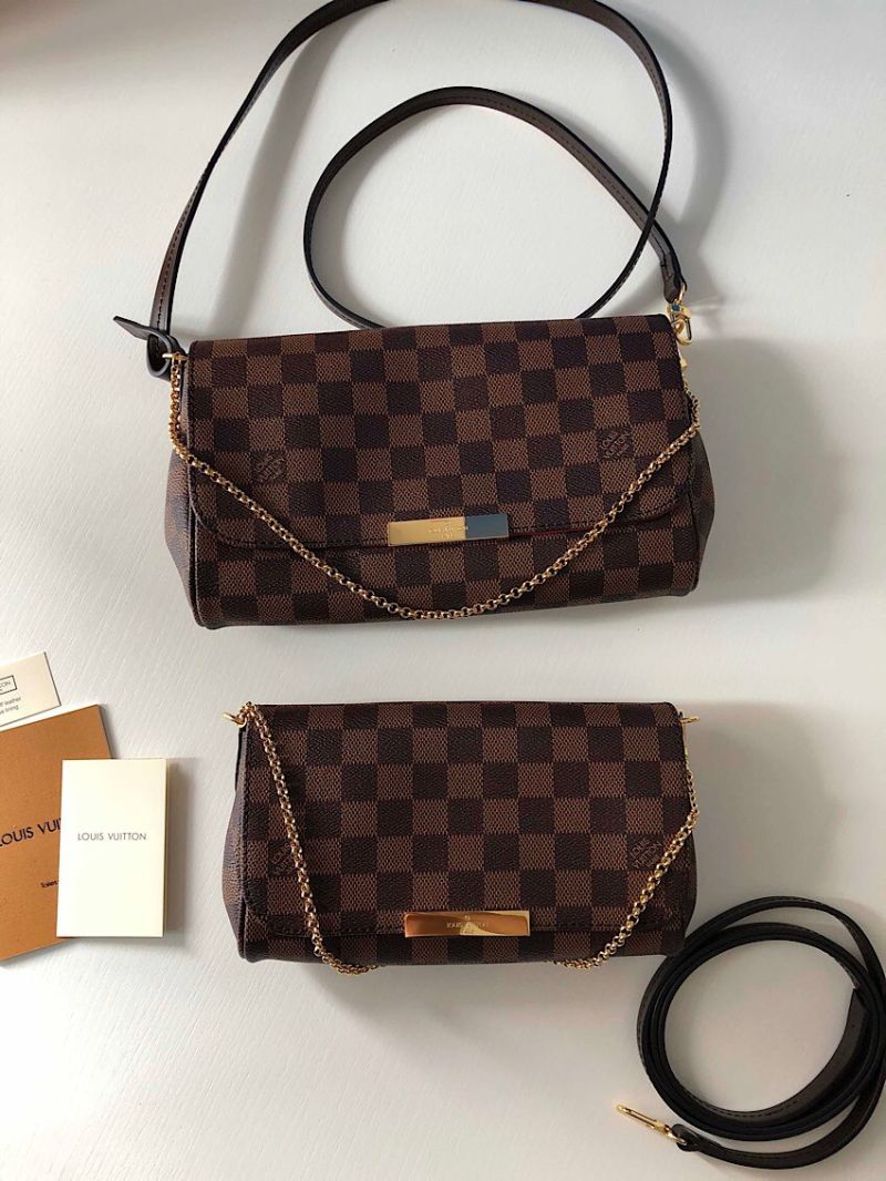 Louis Vuitton Favorite PM/MM damier ebene canvas