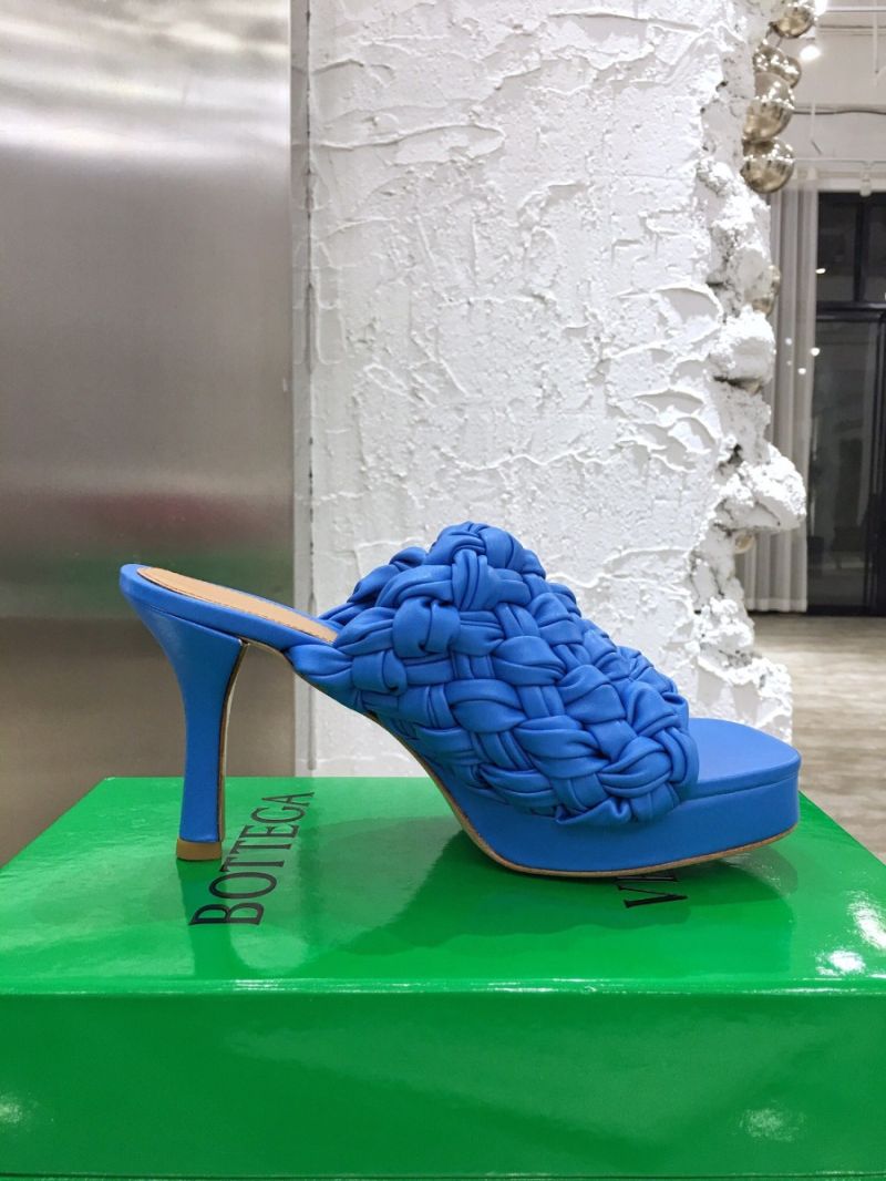 Bottega Veneta BV Board Sandals 630175 Blue
