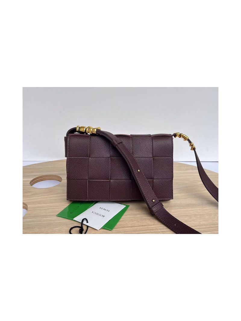 Bottega Veneta BV Cassette Intrecciato Grained Leather Bag 666870 Penny