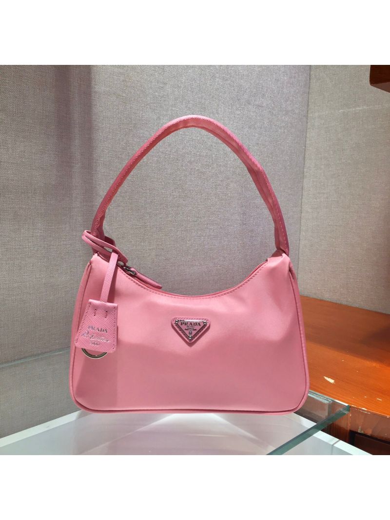 Prada Re-Edition 2000 Nylon Mini-Bag 1NE515 Pink