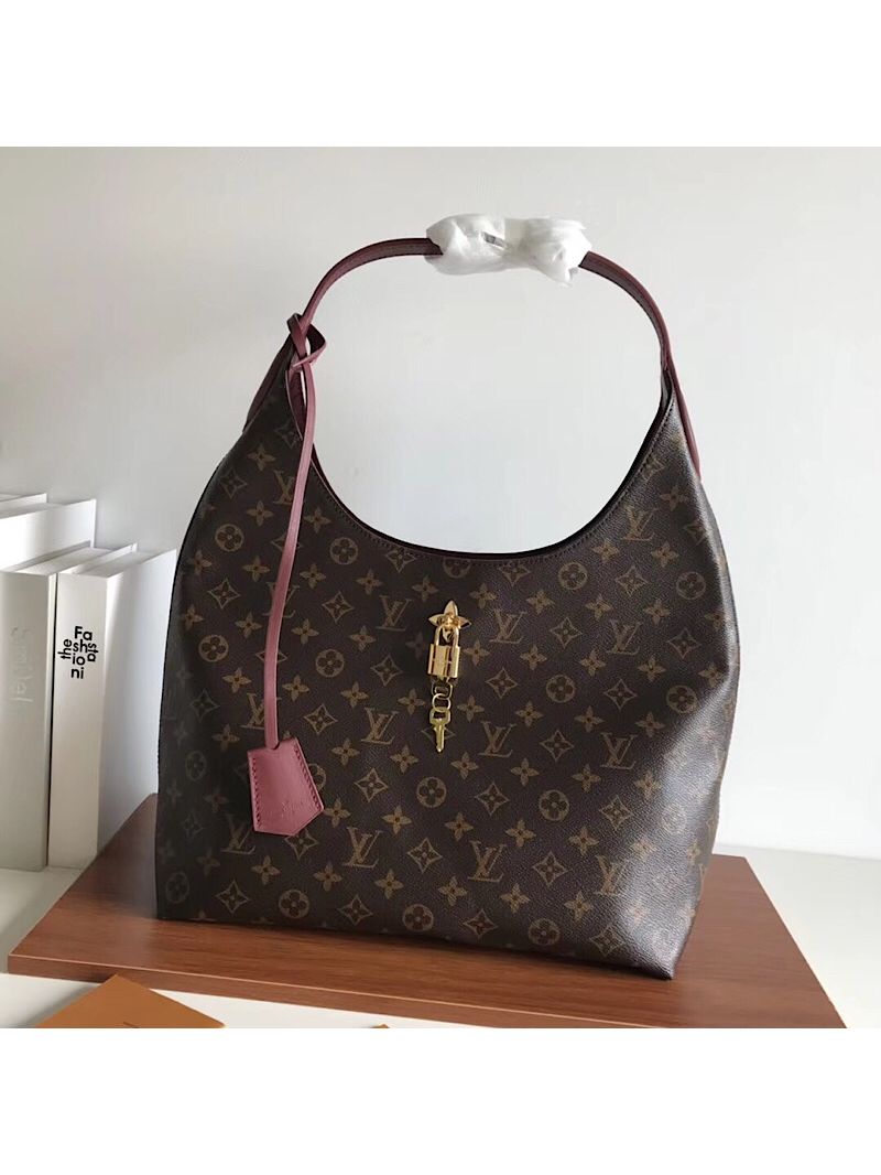 Louis Vuitton LV Flower Hobo M43545 Bordeaux