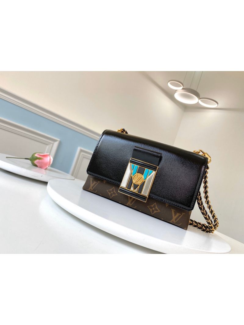 Louis Vuitton The Pochette LV Thelma M44916 Black and Monogram Canvas