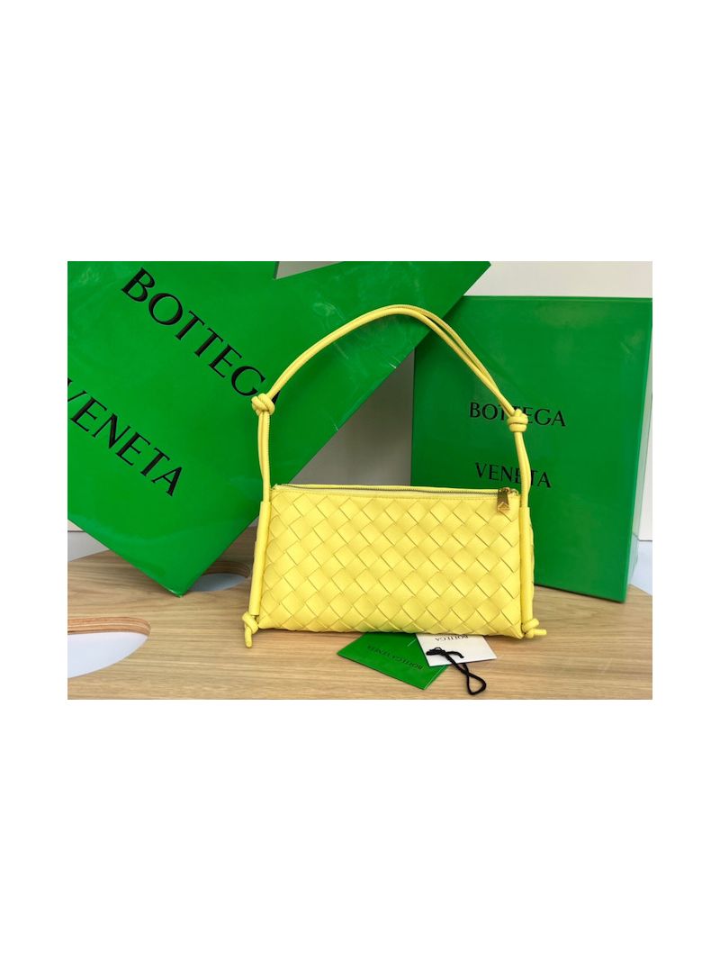 Bottega Veneta BV Pouch On Strap 701025 Yellow