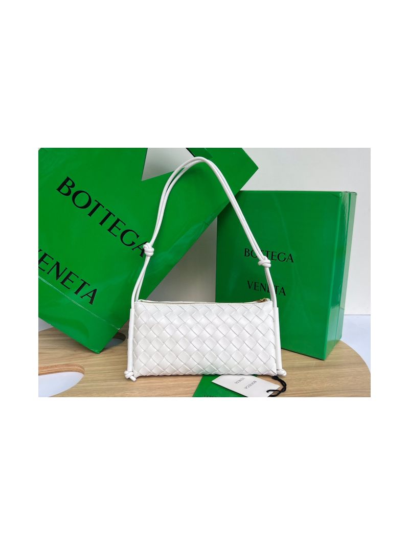 Bottega Veneta BV Pouch On Strap 701025 White