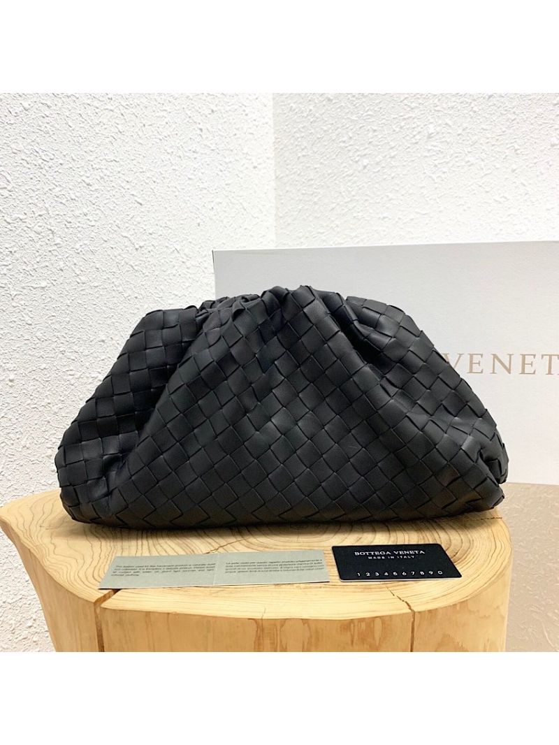 Bottega Veneta BV The Pouch Intrecciato 576175 Black