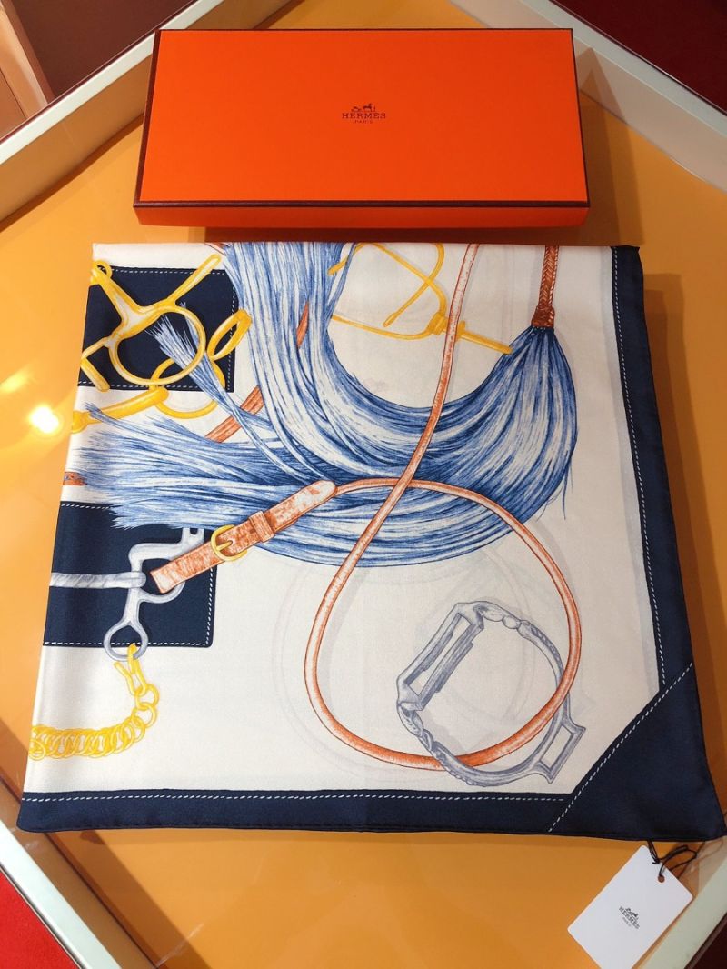 Hermes Projets Carres Au Crayon Scarf 90 H003533