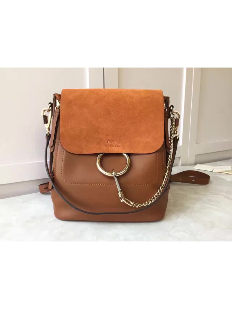 Chloe Faye Backpack Tan