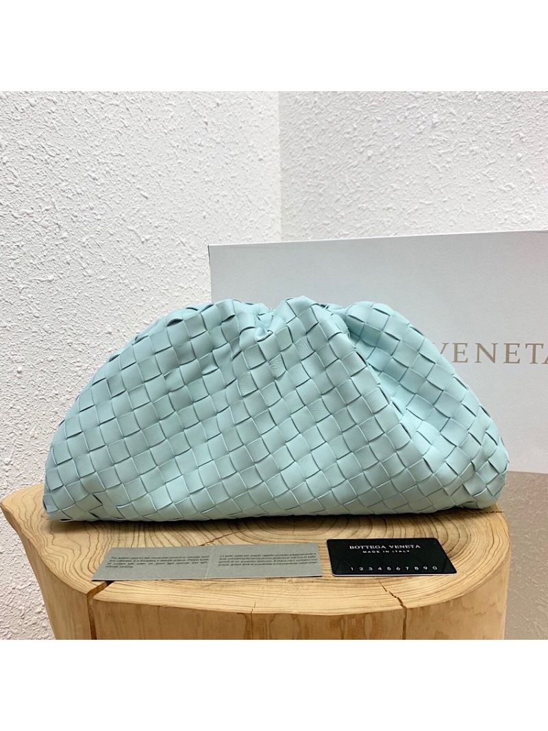 Bottega Veneta BV The Pouch Intrecciato 576175 ice