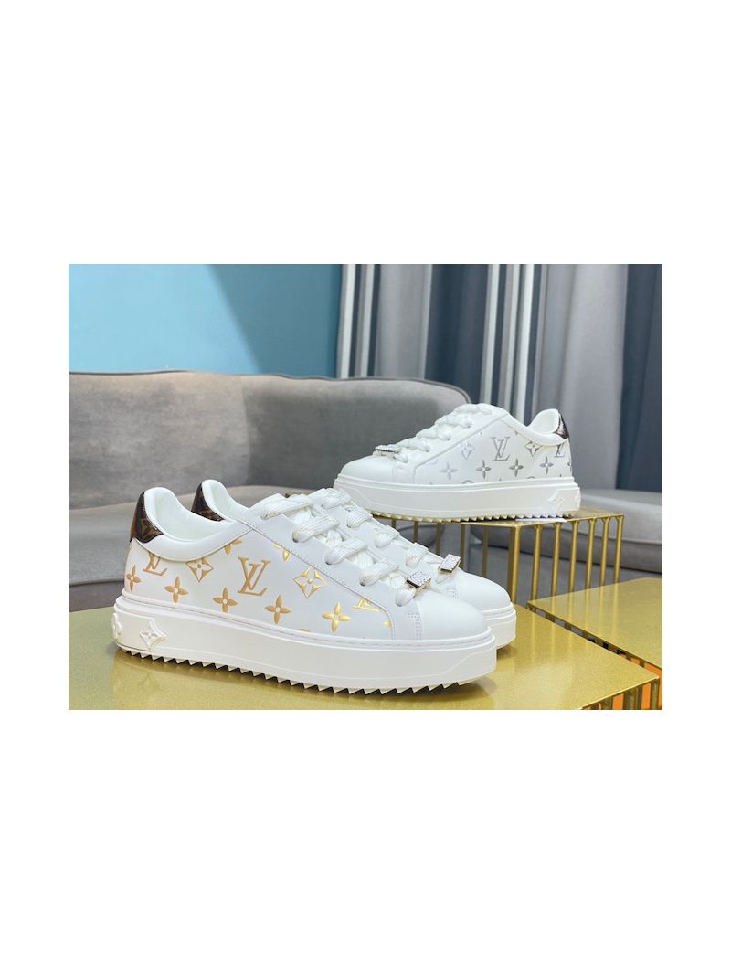 Louis Vuitton LV Time Out Sneaker 1A9HBK Gold