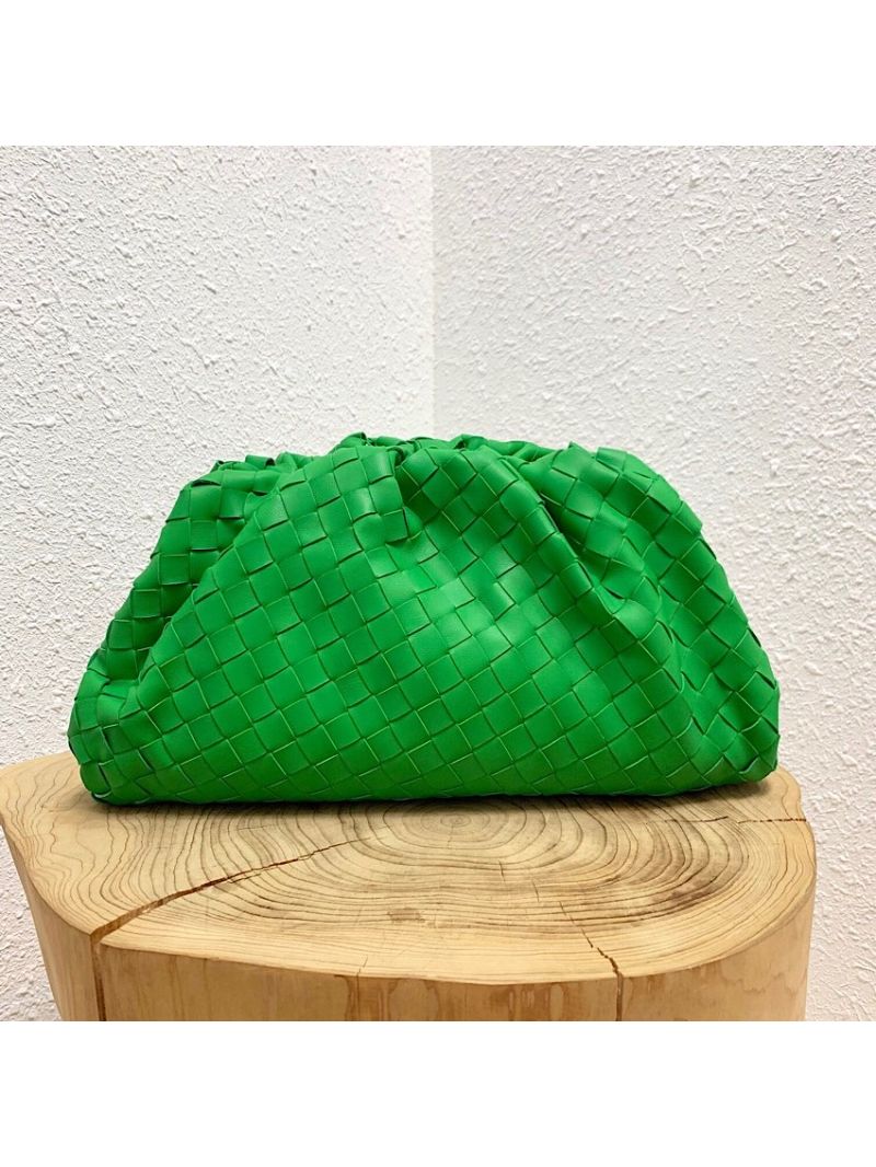 Bottega Veneta BV The Pouch Intrecciato 576175 Green