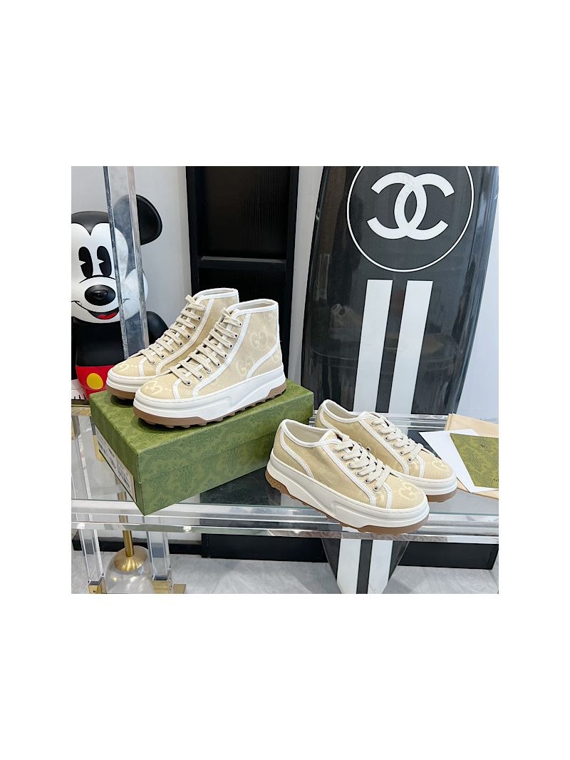 Gucci Women's GG Tennis Sneaker Chunky Sole746766 746768 03