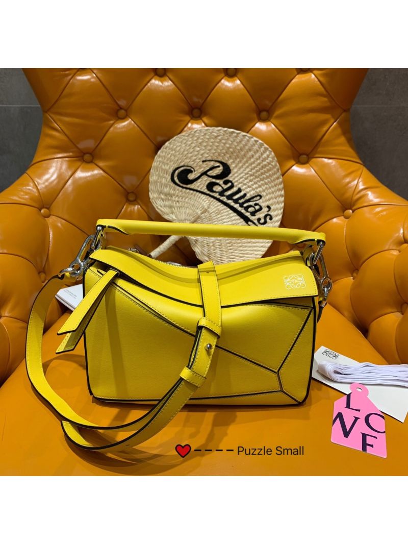 Loewe Puzzle Small Bag 98895 Yellow