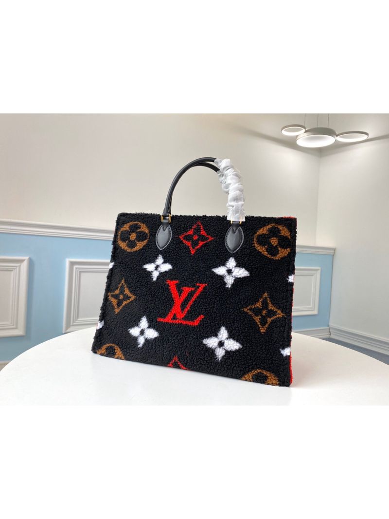 Louis Vuitton LV Teddy ONTHEGO M55420 Black