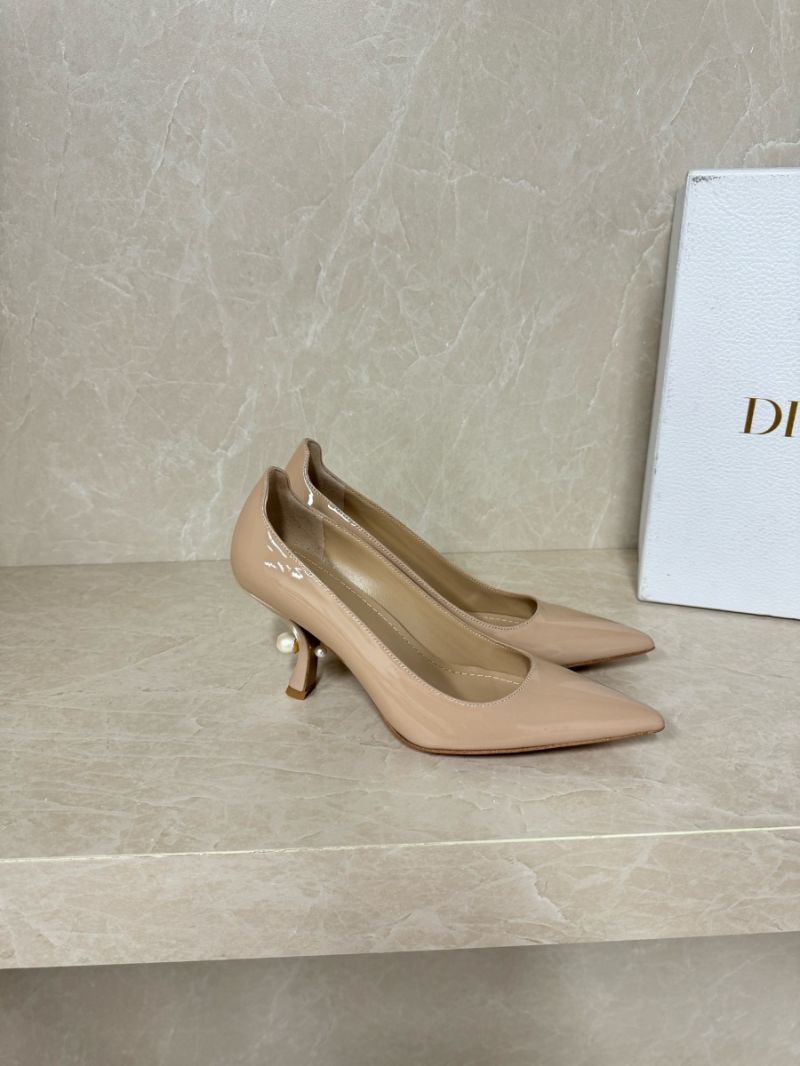 Dior Tribales Pump Nude Patent Calfskin KCV215V