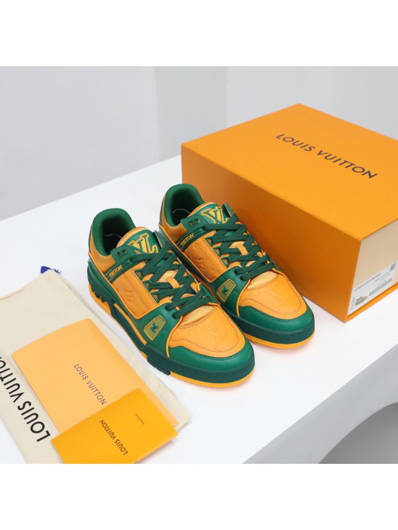 Louis Vuitton LV Trainer Sneaker 1A8KGA Green Men Women