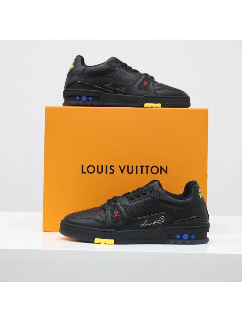 Louis Vuitton LV Trainer Sneaker 1A8ZQJ Black Men Women