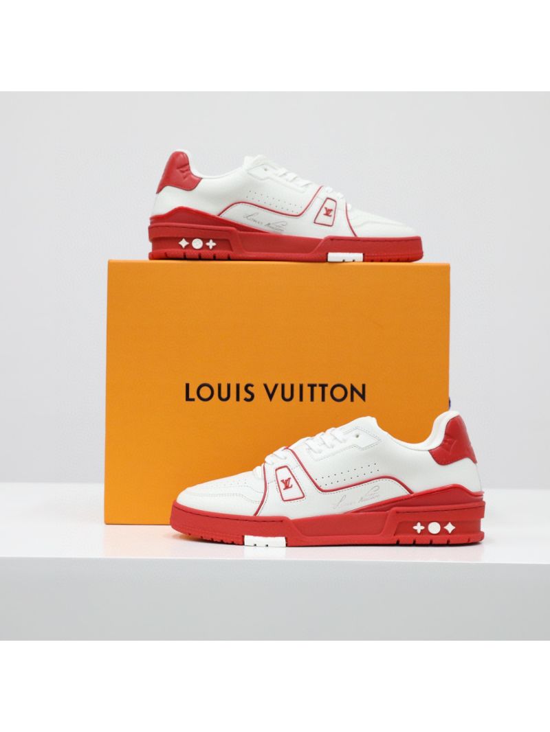 Louis Vuitton LV Trainer Sneaker 1A8SKD Red Men Women