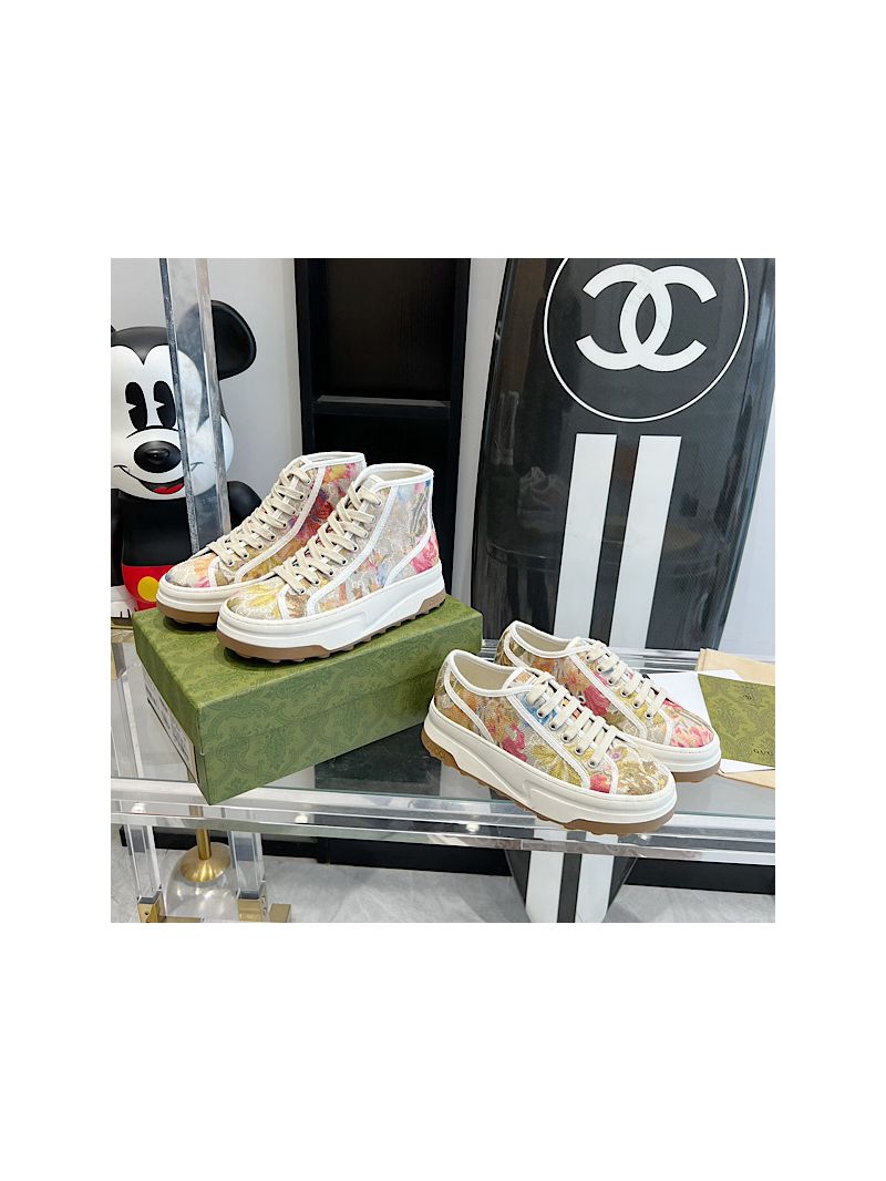 Gucci Women's GG Tennis Sneaker Chunky Sole746766 746768 10