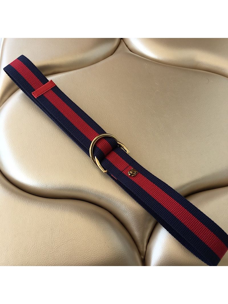 Gucci Web belt with D-ring 453271 