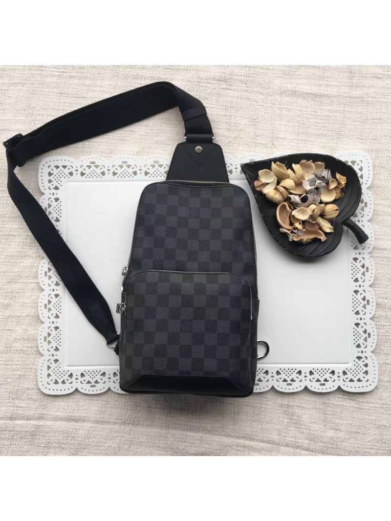 Louis Vuitton LV Avenue Sling Bag N41719 Damier Graphite