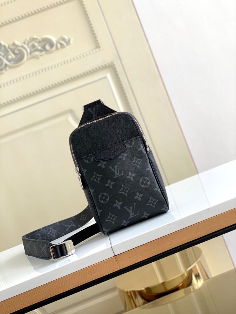 Louis Vuitton LV Outdoor Slingbag Taigarama Black M30741