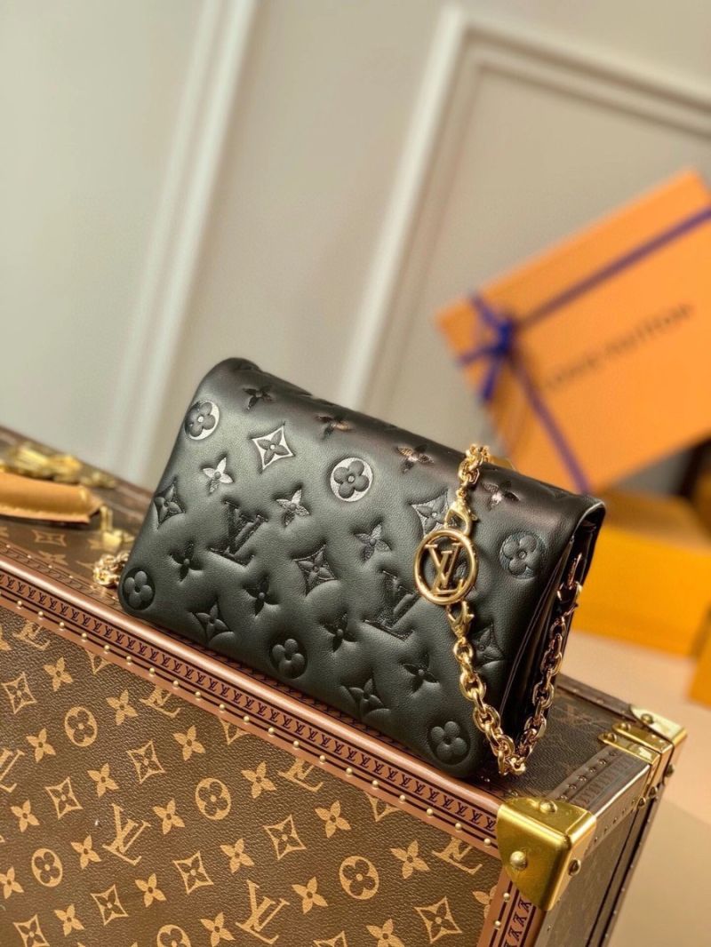 Louis Vuitton LV Pochette Coussin M80744 Black
