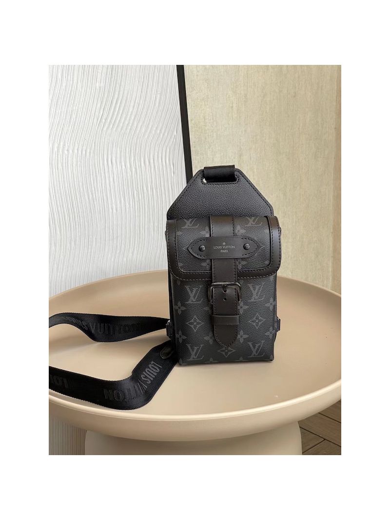 Louis Vuitton LV Saumur Slingbag Monogram Eclipse M45912