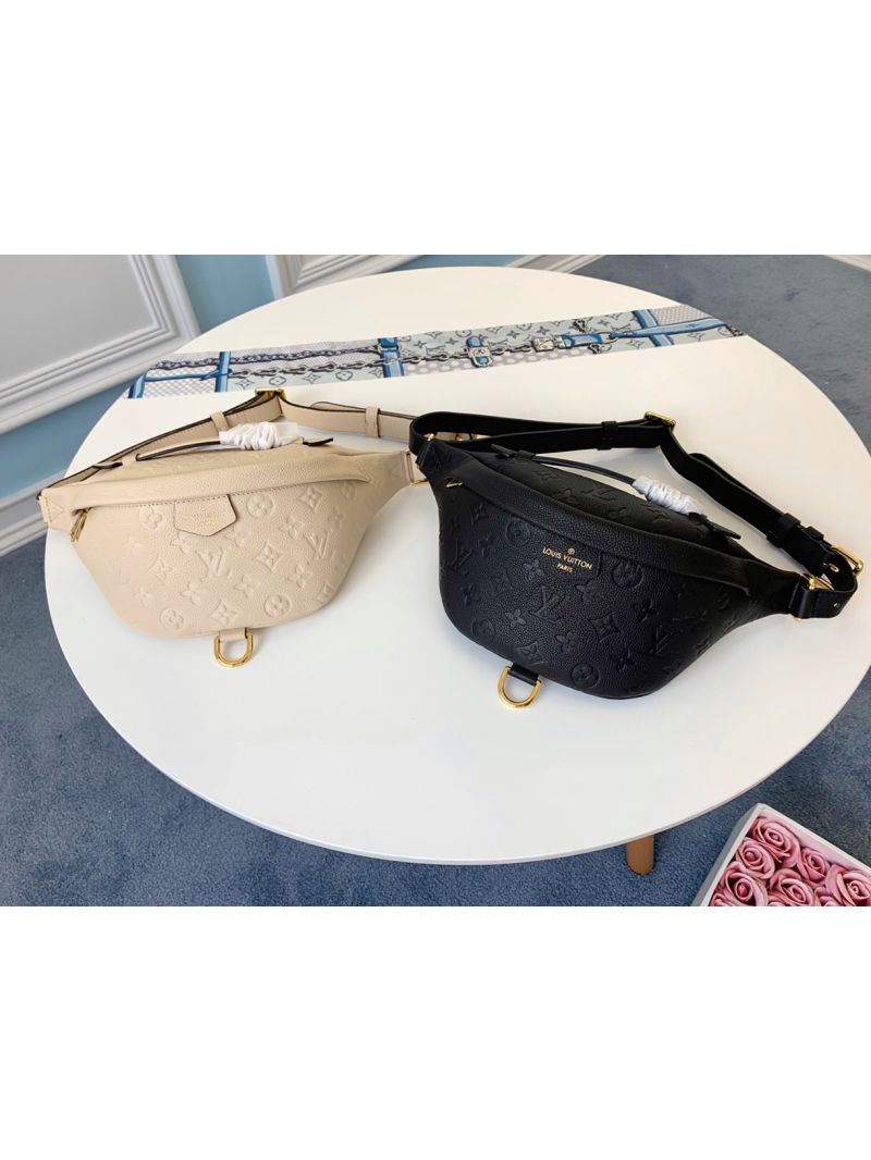 Louis Vuitton Monogram Empreinte Bumbag - Digital Exclusive Prelaunch M44812 Black