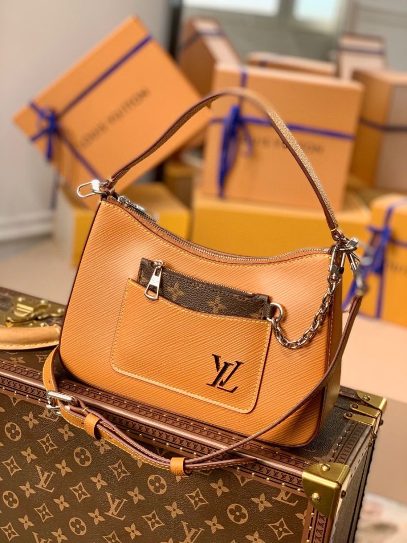 Louis Vuitton LV Marelle Bag in Epi Leather M80689 Honey Gold