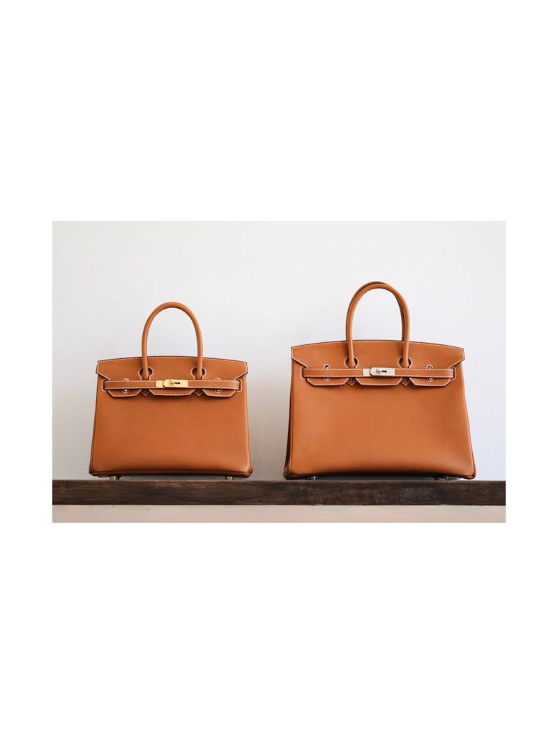 Hermès Birkin Bag in Fauve Barenia Leather