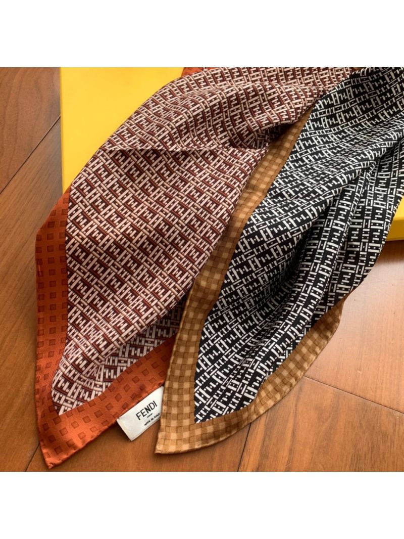 Fendi FF Silk Foulard FXT301A