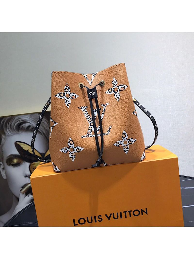 Louis Vuitton LV NeoNoe M44679 Jungle Capsule Caramel 