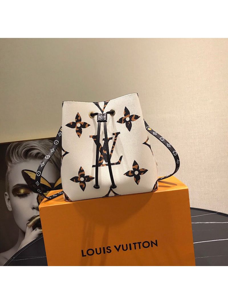 Louis Vuitton LV NeoNoe M44679 Jungle Capsule Ivory 