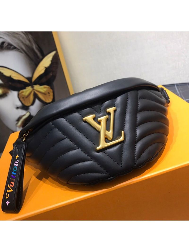 Louis Vuitton LV New Wave Bumbag M53750 Black
