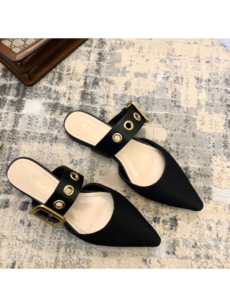 Dior D-DIOR Mule KCB442 Black