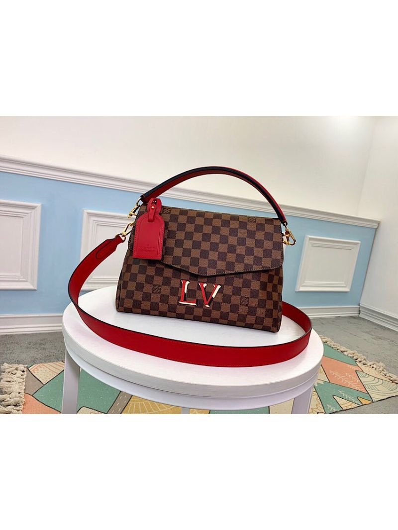 Louis Vuitton LV Beaubourg MM N40176 Scarlet