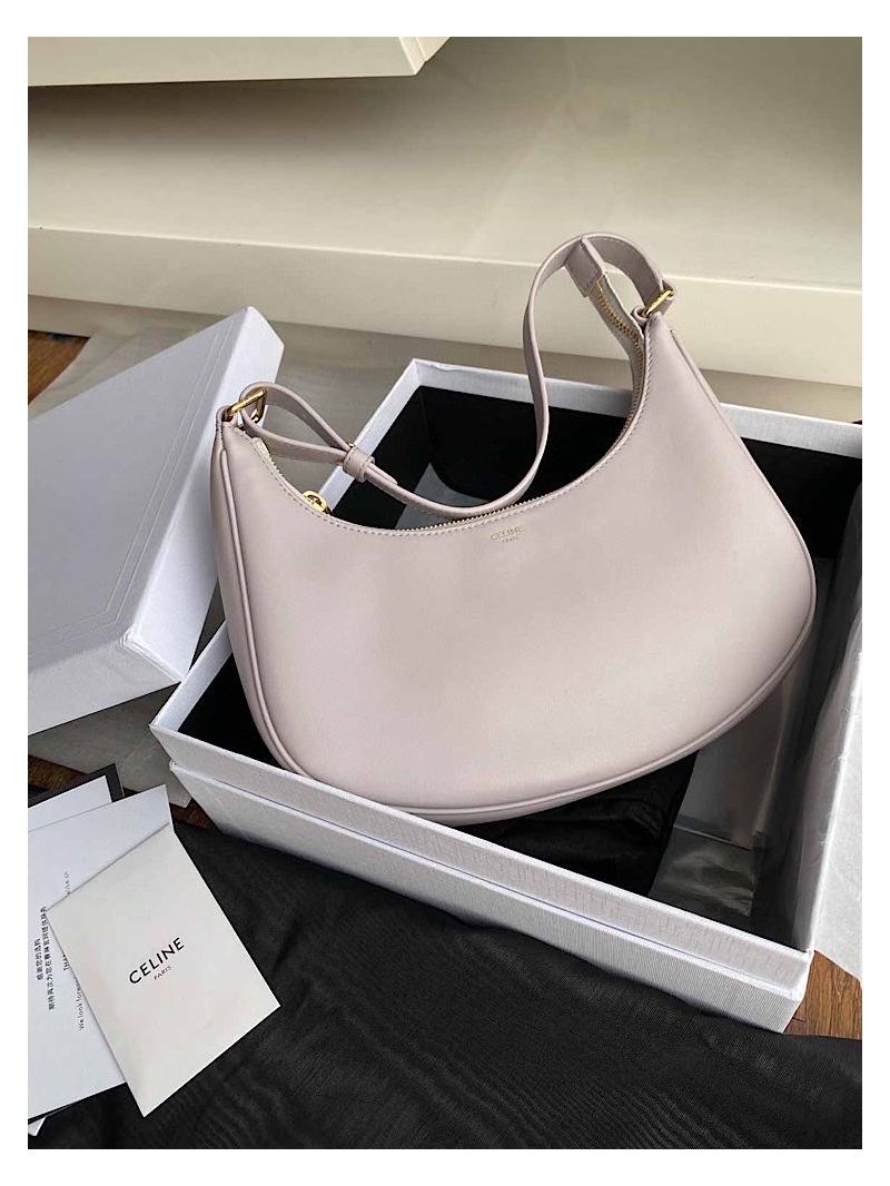 Celine Ava Bag In Smooth Calfskin 193953 Lavender Grey