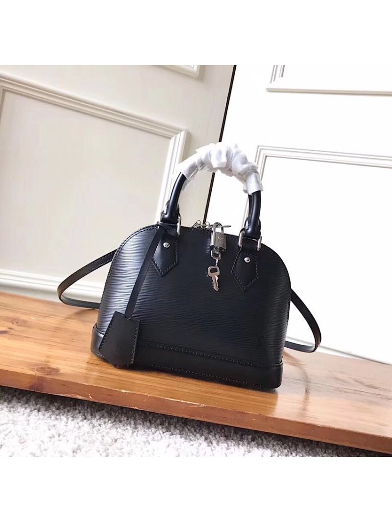 Louis Vuitton LV Alma Epi Leather BB PM M41160 Noir