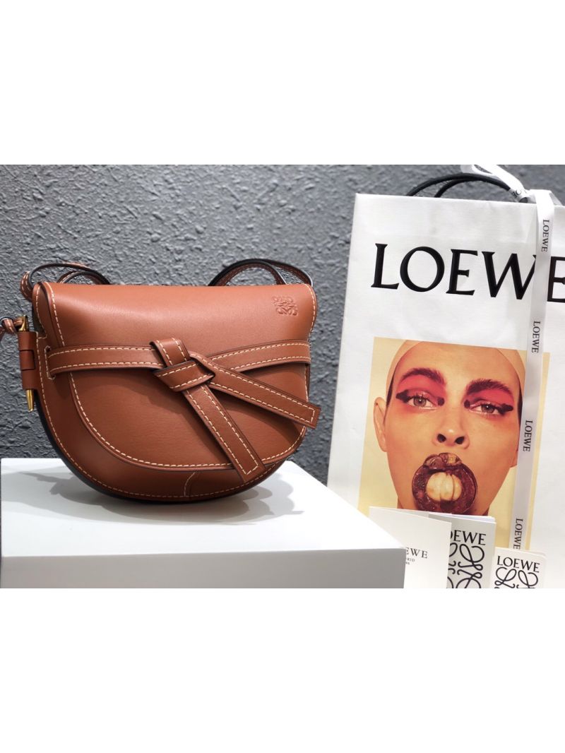 Loewe Gate Small Bag 397511 Tan