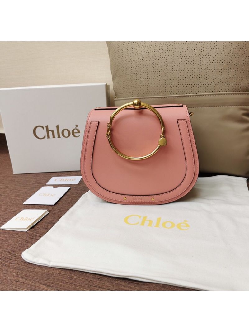 Chloe Nile Bracelet Bag Pink