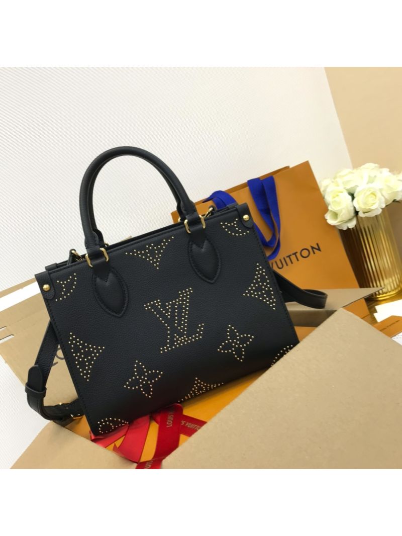 Louis Vuitton LV OnTheGo PM Tote M46733 tiny golden studs