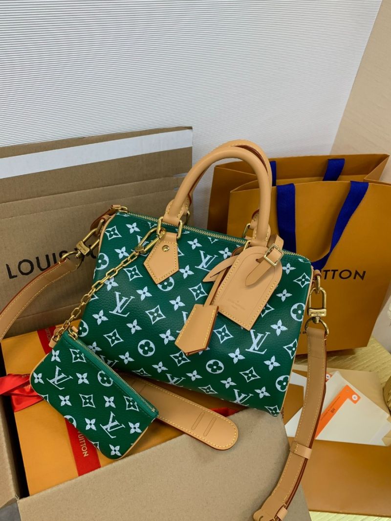 Louis Vuitton LV Speedy P9 Bandoulière 25 Soft Calfskin M24425 Vert