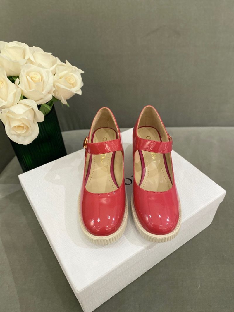 Dior D-Doll Pump Pink Shiny Calfskin KCP909