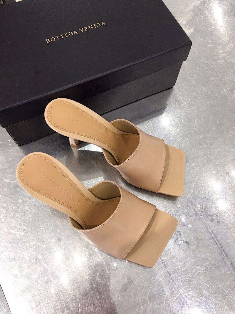 Bottega Veneta BV Stretch Sandals 610538 Nude