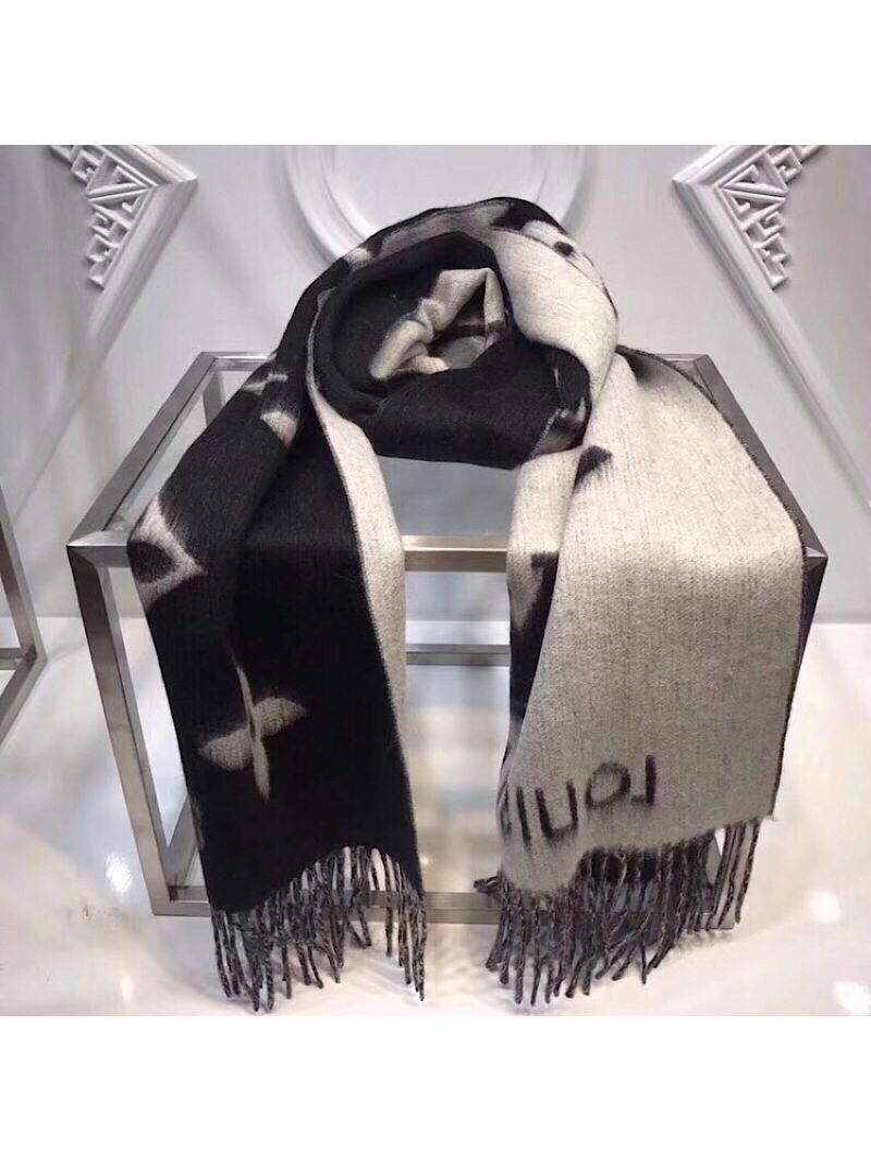 Louis Vuitton LV Reykjavik Scarf M71126 Black